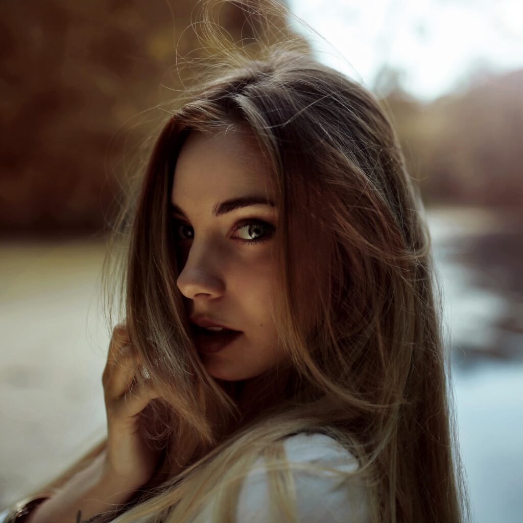 poses para fotos mujer cara