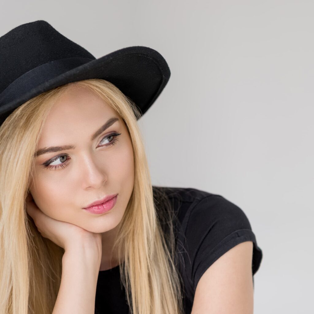 poses para fotos mujer cara