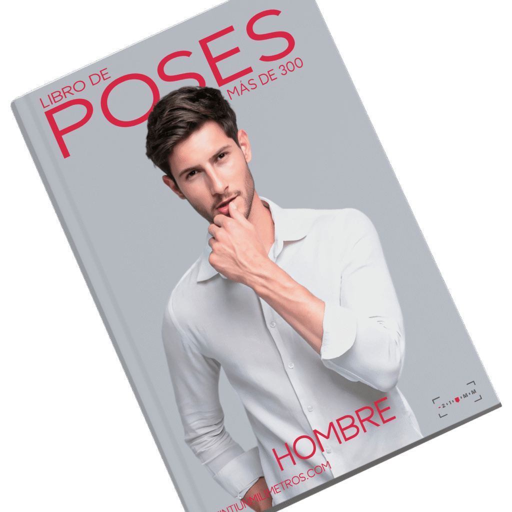 Libro de Poses para hombre para fotografía