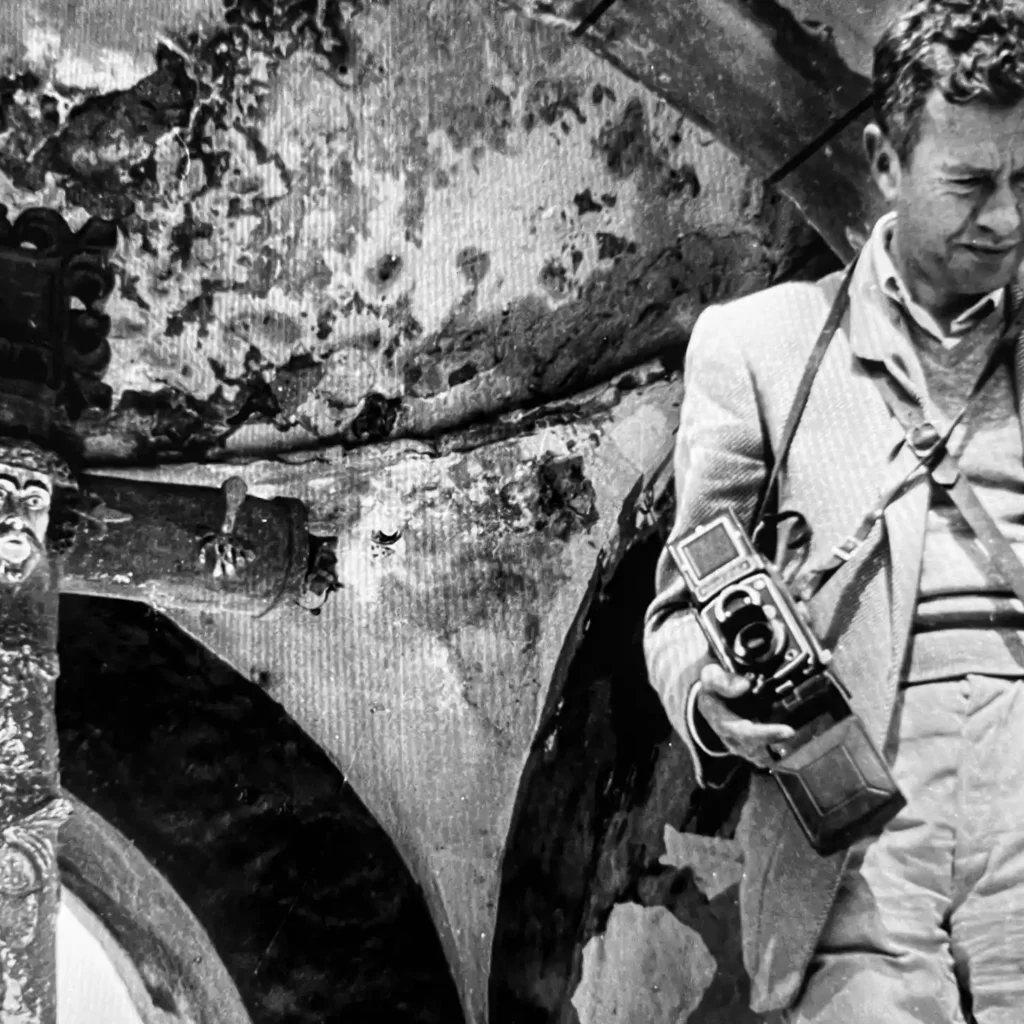 juan rulfo usaba una camara Rolleiflex